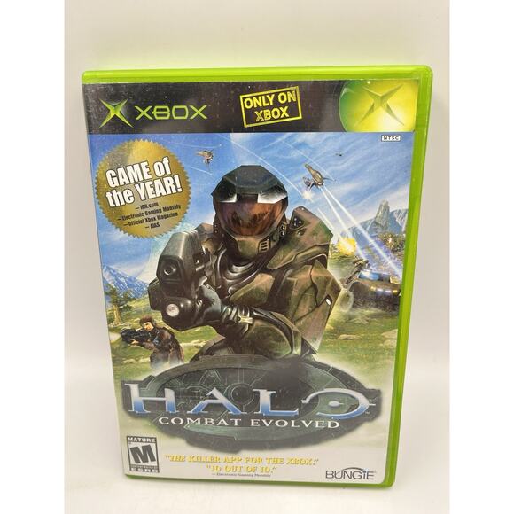 Halo: Combat Evolved (Microsoft Xbox, 2001) Complete In Box GOTY - Picture 1 of 6